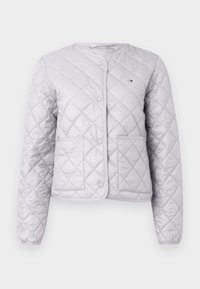 PADDED QUILTED JACKET - Mezisezónní bunda  - lilac dusk