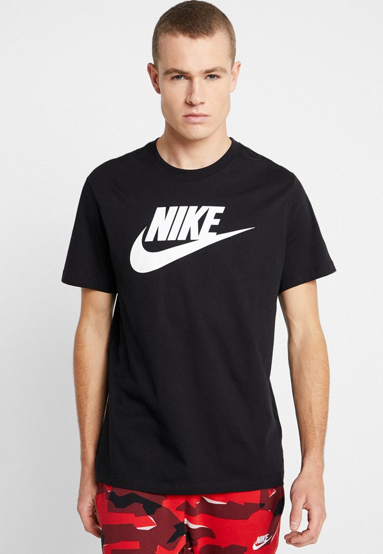 Nike Sportswear TEE ICON FUTURA - T-shirt con stampa - black/white/nero -  Zalando.it