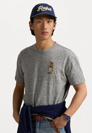 SHORT SLEEVE - T-shirt imprimé - heather grey