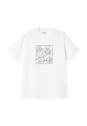 Carhartt WIP, - T-shirt z nadrukiem