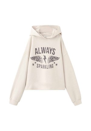 KID - Felpa con cappuccio - off white