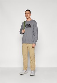 The North Face M DREW PEAK REGULAR CREW - Sudadera - medium grey heather