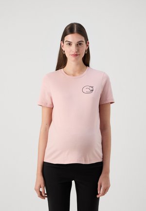T-shirt print - light pink