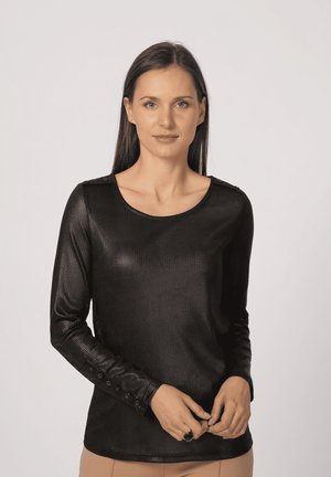 CON MANGA LARGA - Blusa - black