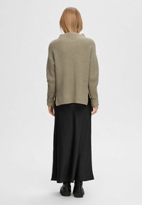 Selected Femme SLFSELMA  - Trui - greige