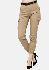 Pantaloni cargo - beige
