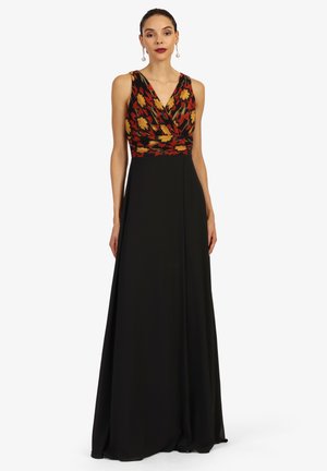 ABEND - Ballkleid - schwarz/rot/gelb