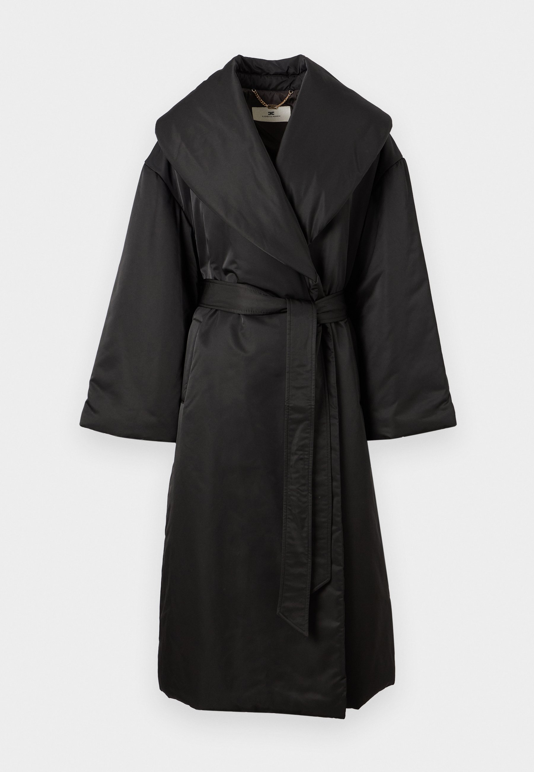 Elisabetta Franchi WOMENS PADDED JACKET WITH BELT - Winter