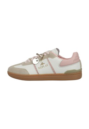 Replay Sneakers laag - beige white