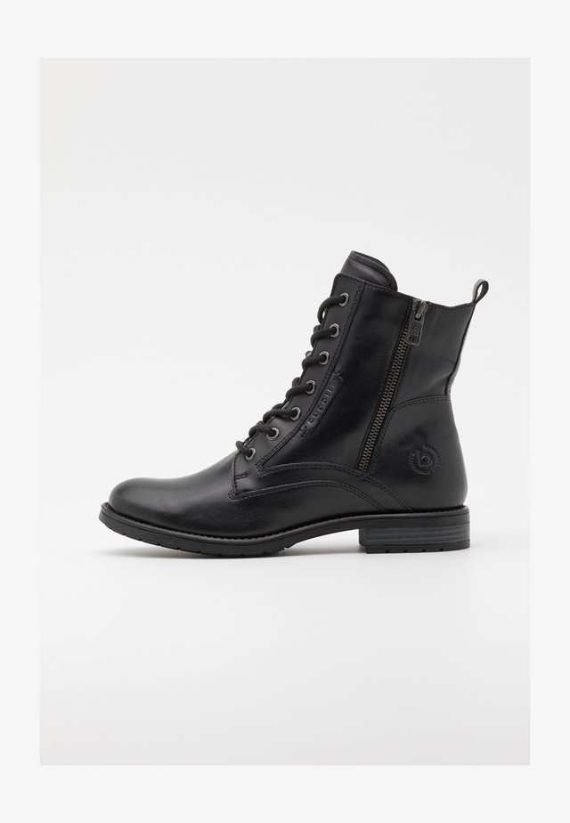 RONJA - Bottines à lacets - black