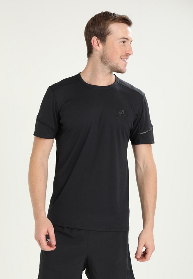AGILE TEE - Basic T-shirt - black