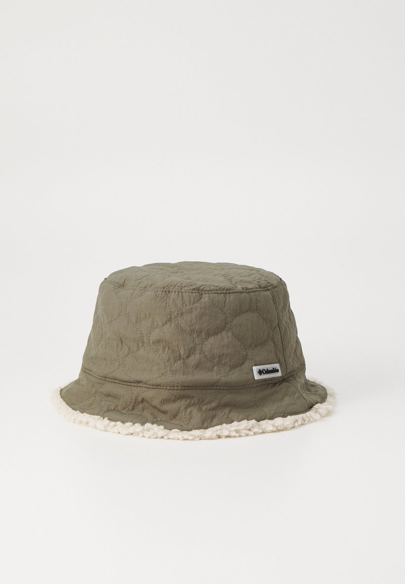 Columbia WINTER PASS™ II REVERSIBLE BUCKET HAT UNISEX - Hat - stone green/ancient fossil