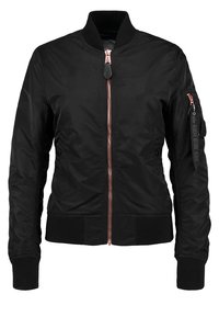 Bomberjacke - black/copper