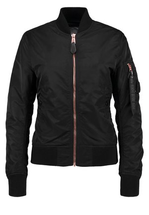 Alpha Industries Giubbotto Bomber - black/copper