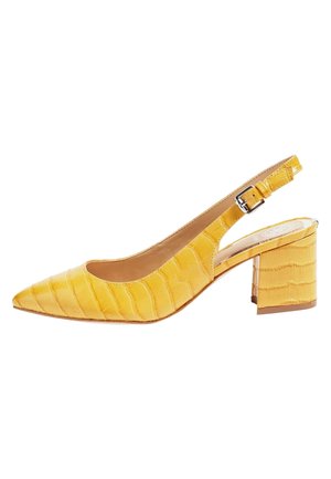 Klassieke pumps - yellow