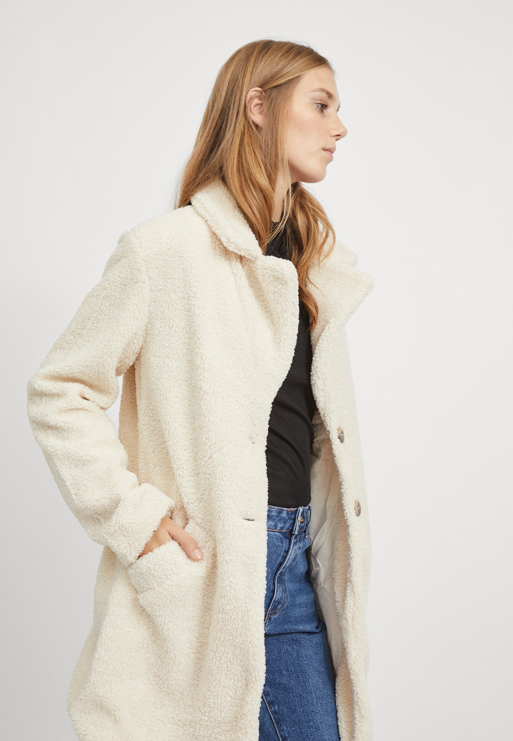 Vila VILIOSI COAT - Winter coat - birch 