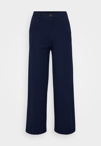 Even&Odd Petite Tygbyxor - dark blue