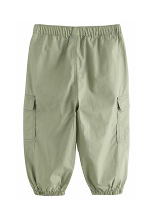Next BAGGY WITH TOGGLE WAIST - Reisitaskuhousut - sage green