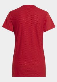 Camicia rossa a maniche corte con motivo testurizzato e scollatura tonda. Realizzata in tessuto leggero e traspirante per il massimo comfort.