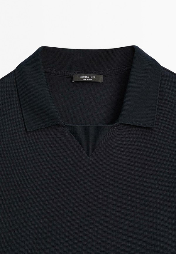 SHORT SLEEVE MICRO-TEXTURED - Polo shirt3