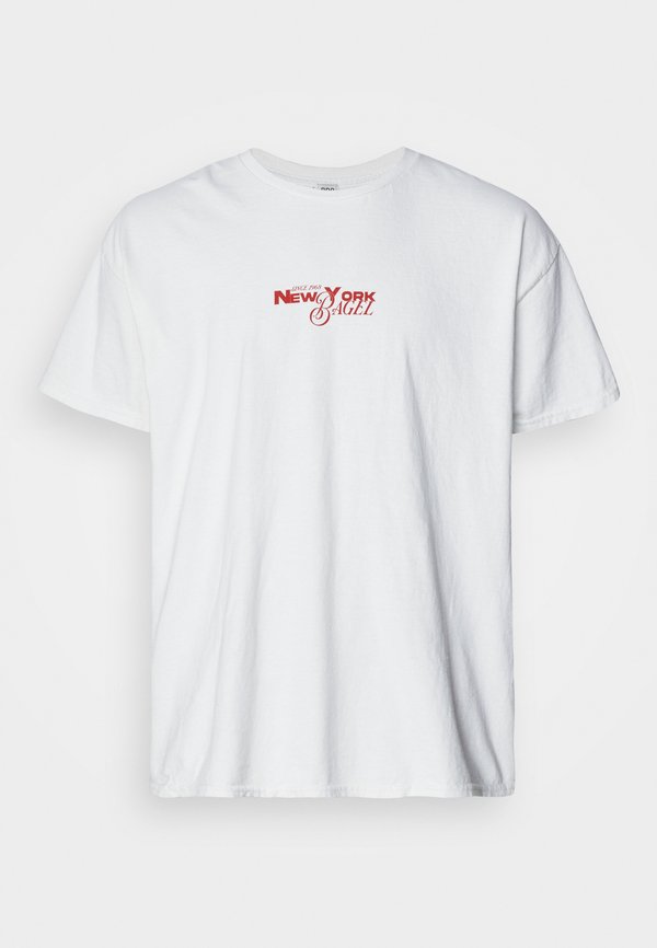 BAGEL TEE UNSIEX - Print T-shirt - ecru2