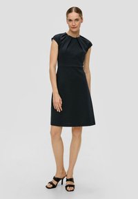 s.Oliver BLACK LABEL Jerseykleid - schwarz