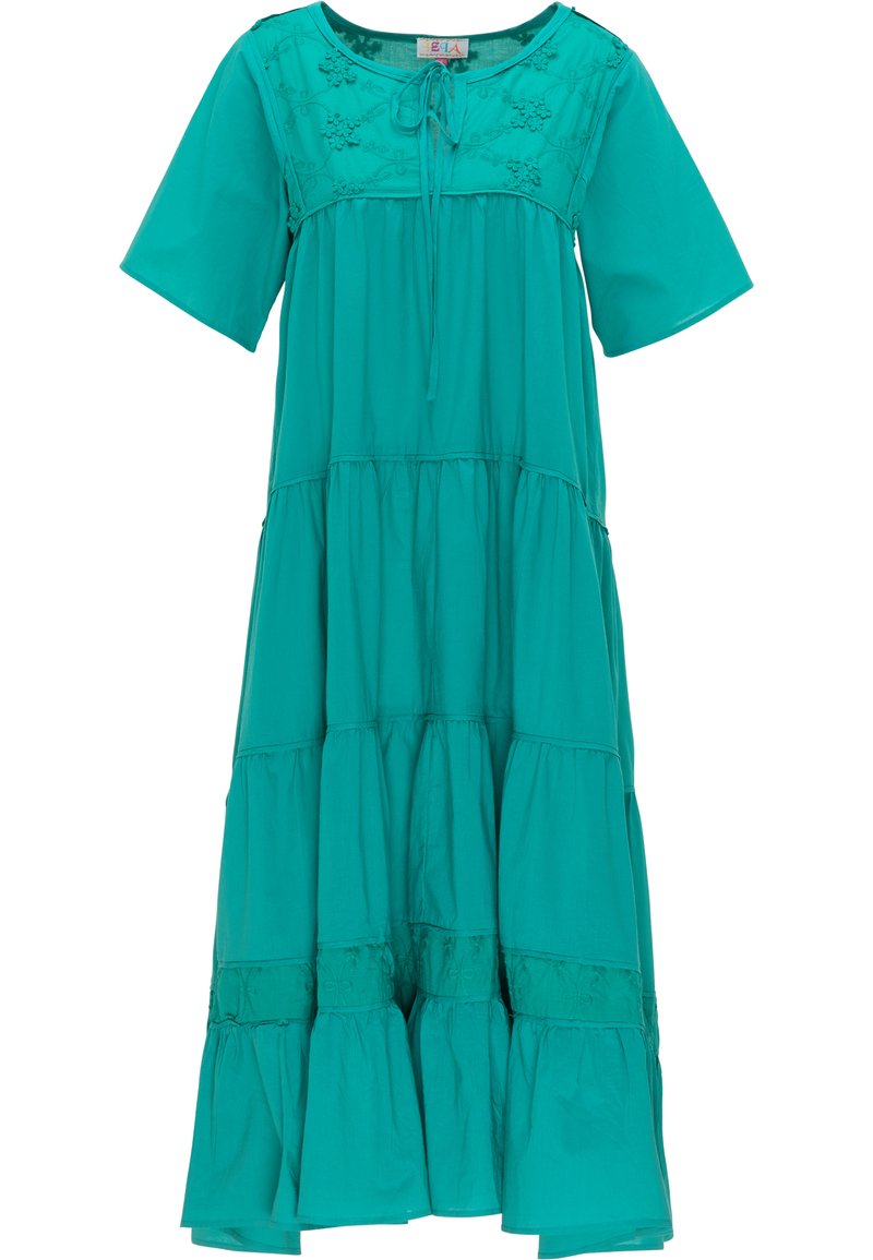 IZIA Maxi-jurk turquoise IZIA Maxi-jurk turquoise