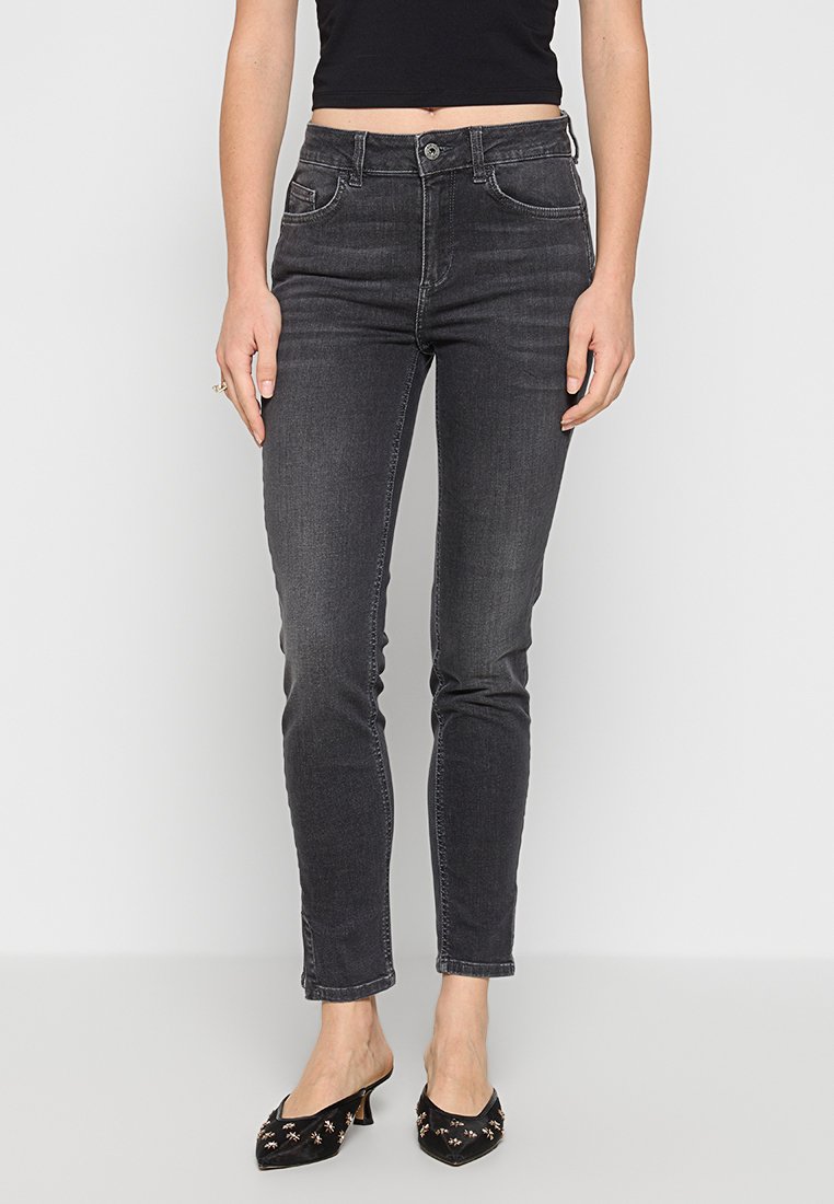 Liu Jo Jeans Slim fit jeans zwart Liu Jo Jeans Slim fit jeans zwart