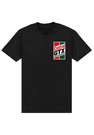 Henry Tiger CASTROL GTX - T-shirt imprimé - black