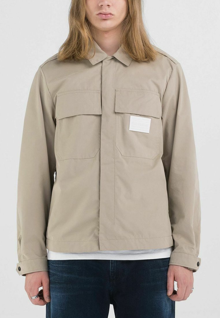 Replay Lichte jas beige Replay Lichte jas beige