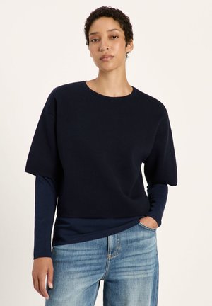 LANIUS, Basic T-shirt - midnight