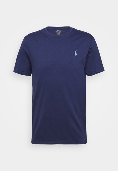 Polo Ralph Lauren CUSTOM SLIM FIT JERSEY CREWNECK T-SHIRT - T-shirt básica - boathouse navy