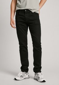 Pepe Jeans Traperice uskog kroja - black