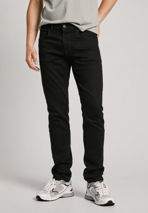 Slim fit jeans - black