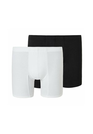 2ER PACK - RETRO STRETCH - Boxers - schwarz/weiß