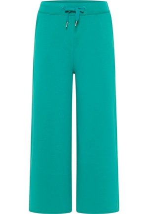Elbsand UNIFARBENE MIT ELASTISCHEM BUND ZUGBAND - Trousers - blau