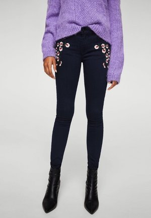 Skinny džíny - dark blue