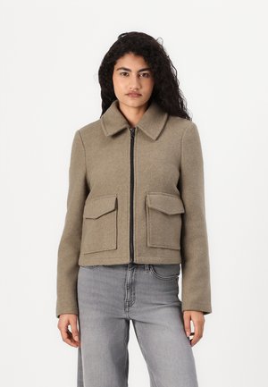 Vero Moda VMSAFIR SHORT JACKET - Lett jakke - fossil