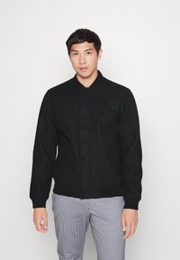 INDICODE JEANS MERLIN - Blusão aviador - raven