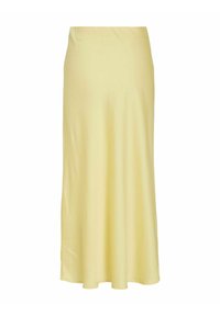 VILA VIELLETTE MIDI SKIRT - Pencil skirt - pale banana