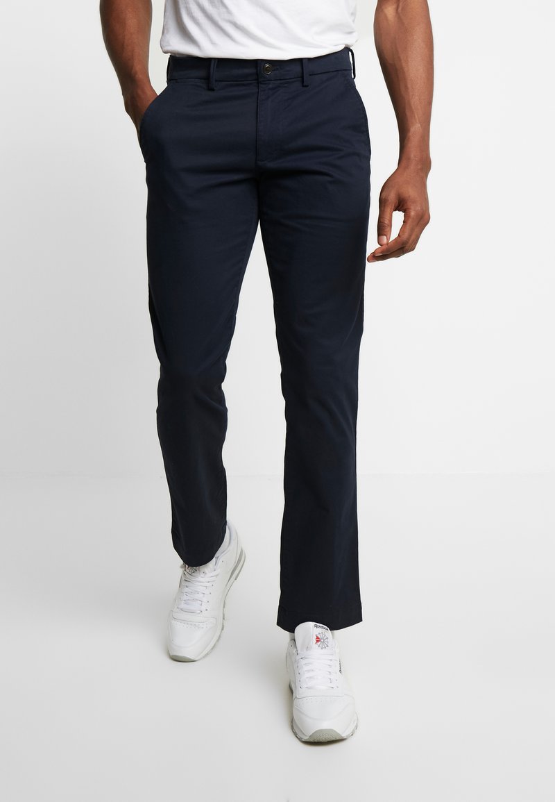 GAP ESSENTIAL STRAIGHT FIT - Pantalon classique - new classic navy