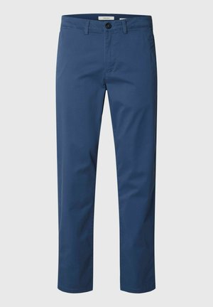 Selected, SLM175-SLIM NEW MILES FLEX PANT NOOS - Chinos - sargasso sea