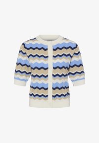 Non sélectionné, della robbia blue zig zag