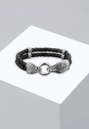 CROCODILE - Armband - silver-coloured