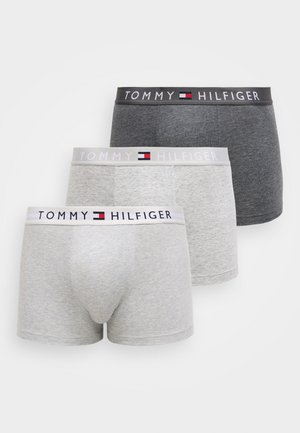 ORIGINAL TRUNK 3 PACK - Úzke boxerky - light heather/medium heather/dark heather