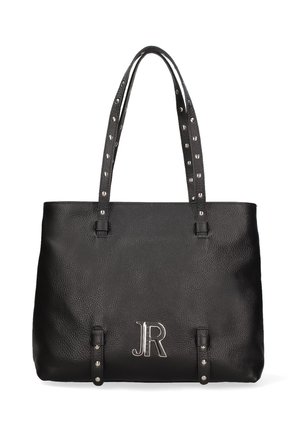 Borsa a mano - black and  off silver