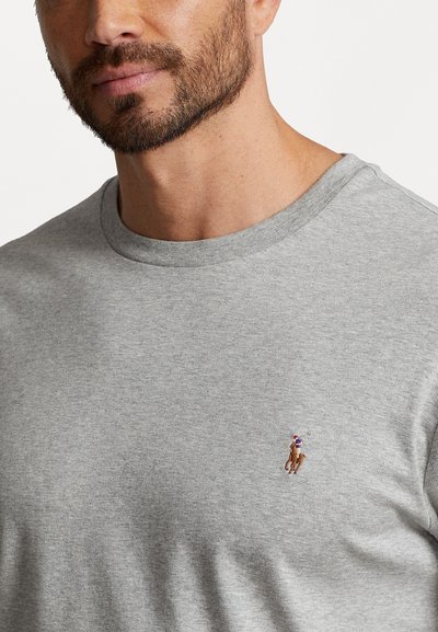 Polo Ralph Lauren Big & Tall SOFT COTTON CREWNECK T-SHIRT - Tricou basic - andover heather