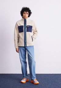 Columbia JUNIPER PEAK™ FULL ZIP - Veste polaire - ancient fossil/collegiate navy