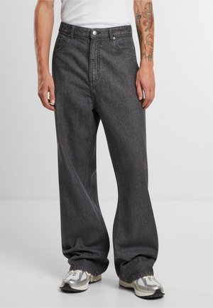 Relaxed fit jeans - black
