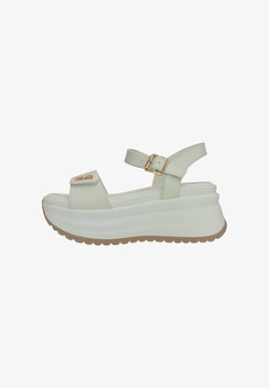 Paciotti, SANDALS - Sandali con zeppa - white